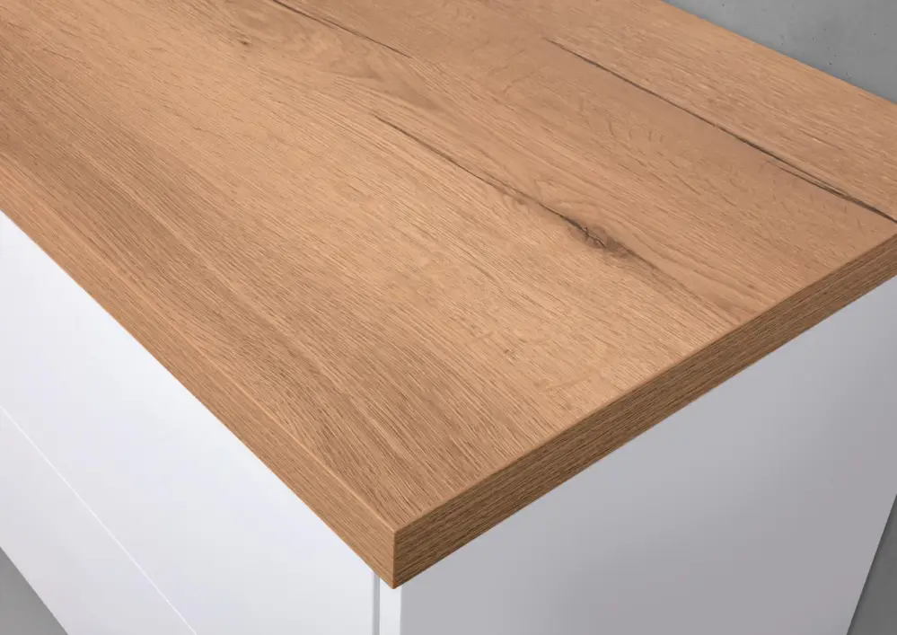 Echt Waschtischplatte nach Maß von 101-200 cm Breite/Länge
