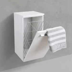 Badschrank mit Wäschekippe Hochschrank H/B/T: 70/40/32,5cm Top-Angebot