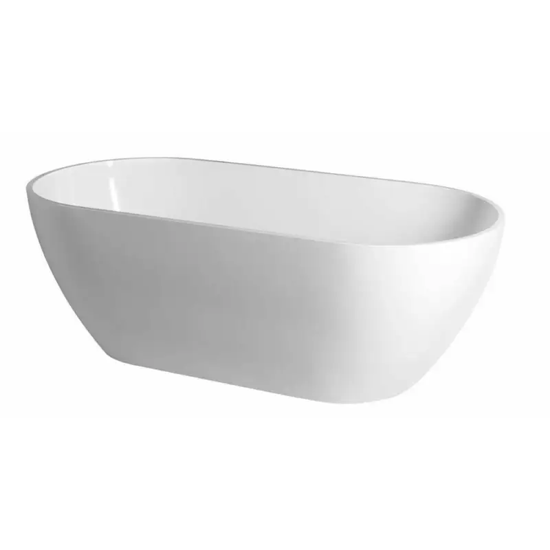 Direktkauf Freistehende Badewanne 150x75x58cm, weiß