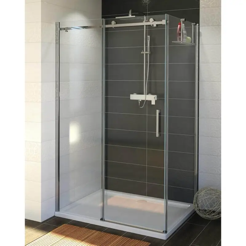 Angebot Rechteckige Duschkabine mit Schiebetür 1100x700/800/900/1000mm L/R Variante