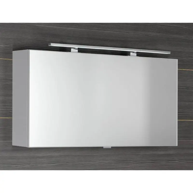 Günstig Spiegelschrank Cloe mit LED Beleuchtung, 120x50x18cm, weiss
