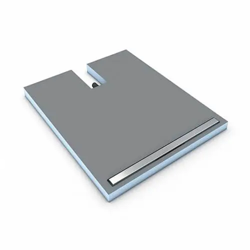 wedi Fundo PlanoLinea Duschelement komplett Ablauf dezentral, wandnah, DN 40, rechteckig 1.200 × 1.000 × 70 mm Knallerangebot
