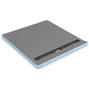 Gratis Versand wedi Fundo RiolitoDuschelement quadratisch, Ablauf dezentral, wandfern1.000 × 1.000 × 50 mm