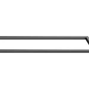 Expressversand wedi FundoRinnenrahmenEdelstahl V2A gebürstet, PVD Beschichtung, metallic black