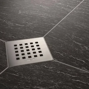 Super-Preis wedi Fundo® Ablaufabdeckung 5.1quadratisch,Edelstahl massiv V2A gebürstet