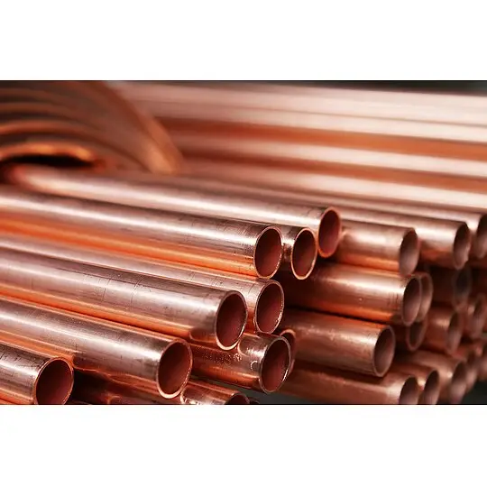 Kupfer-Rohr 28 x 1,0 mm, blank, halbhart, DVGW-geprüft - Stange 2 m Highlight