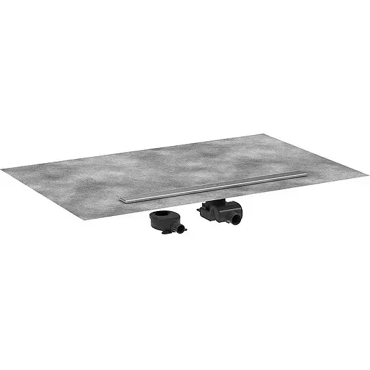 Hansgrohe RainDrain Allround Komplettset für Standard-/flache Installation, Edelstahl gebürstet, 900 mm - 56188800 Preis Gesenkt