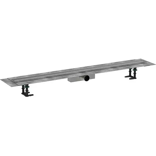 Abverkauf Hansgrohe RainDrain Compact Komplettset für Standardinstallation, Edelstahl gebürstet, 1200 mm - 56184800