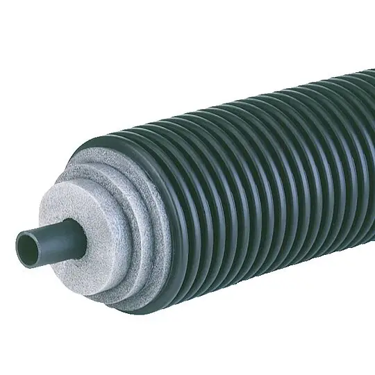 AustroPEX CW Einzelrohr-Fernwärmeleitung für Kaltwasser - Meterware - 32 x 2,9 mm - DN 25 - Außenmantel 90 mm Neuheit