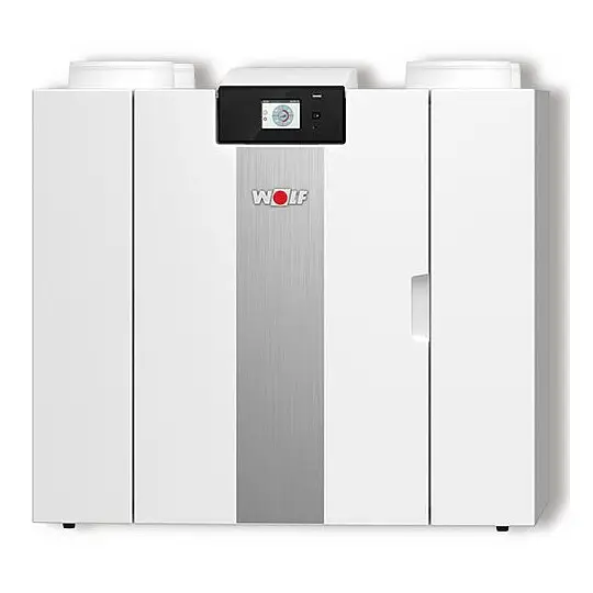 WOLF Comfort-Wohnungs-Lüftung CWL-2-400 - mit Wärmerückgewinnung - 2/2 L - 2139773 Highlight