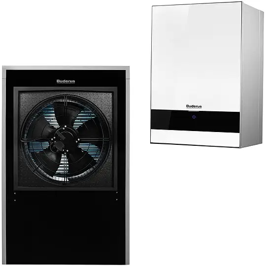 Buderus Luft-Wasser-Wärmepumpe Logatherm WLW196i-6 IR E mit integriertem Heizstab, weiß - 7739612806 Jetzt Bestellen