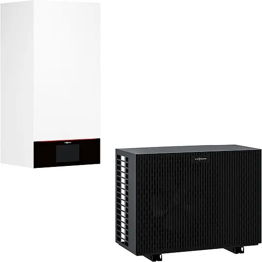 Viessmann Vitocal 250-A Luft/Wasser-Wärmepumpe Typ 2C A06 230V V115 mit integrierter Begleitheizung & 2 integrierten Heiz-/Kühlkreisen - Z032445 Mega-Angebot