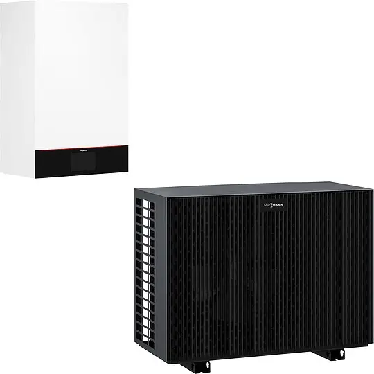 Kracherpreis Viessmann Vitocal 200-S Split Luft/Wasser-Wärmepumpe Typ AWB-M-E-AC-AF 201.E06 2C 230V mit integrierter Begleitheizung - Z022687