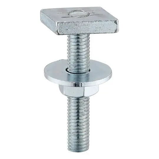 Gratis Versand Hammerkopfschraube verzinkt - M8 - für Profil 27/18 und 28/30 - Länge 100 mm