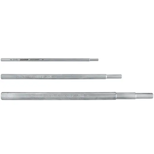 Kostenloser Versand Stufen-Drehstift GEDORE 26 RS - für Doppelsteckschlüssel - SW 17 x 19 mm