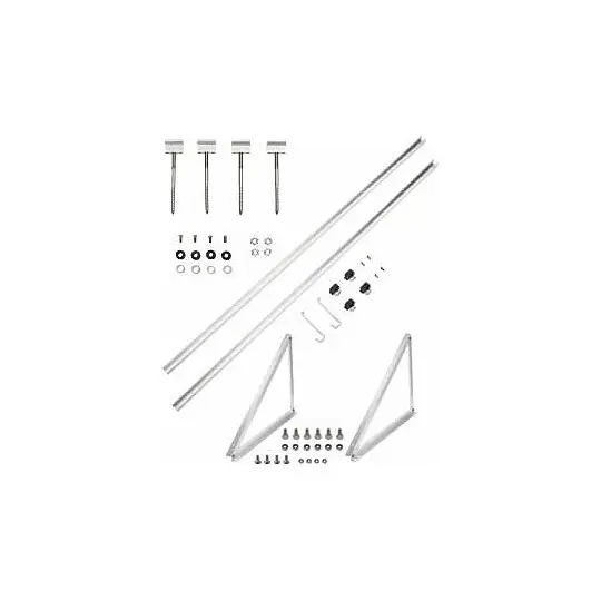 Finale Aktion Buderus Aufdach-Aufständerung Grund-Set für SKN4.0-w - Anhebung um 15°, 20° bzw. 35° - Pfanne/Ziegel inkl. Sparrenanker-Set - 7739610094