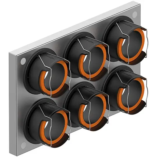 Viessmann Anschlussplatte 6-fach R75 S - 7377373 Kracherpreis