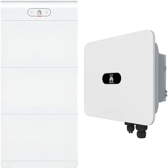 Heißes Angebot Huawei PV-Paket mit Batteriespeichersystem LUNA2000 21 kWh & Hybrid-Wechselrichter SUN2000 17K-MB0