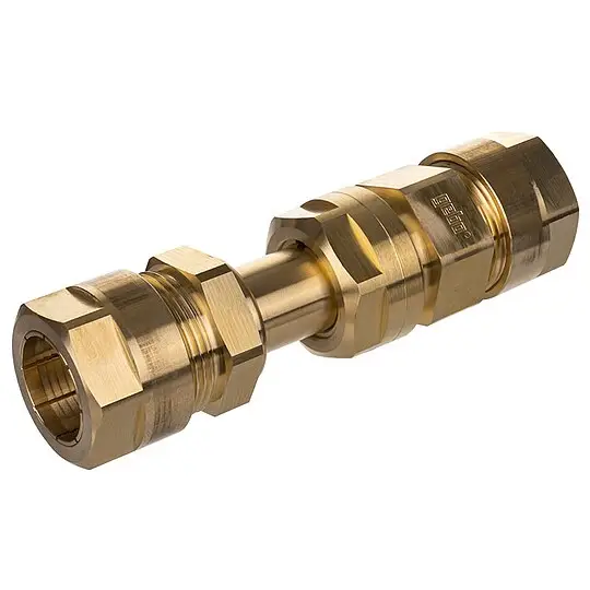 Multigebo Messing-Klemmverbinder mit Längenausgleich - 25/26 mm x 25/26 mm - 14.320.02.25KIT Nur Heute