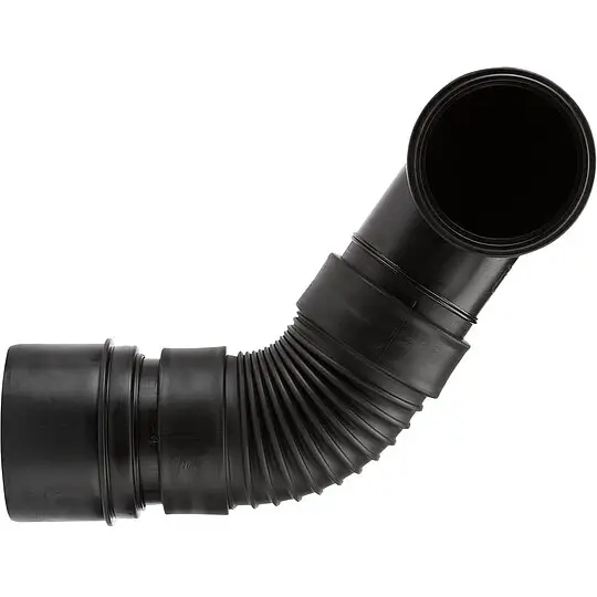 Saisonangebot PE-WC-Anschlussrohr flexibel für UP-Bereich, DN 90/ DN 100, 1-fach verstellbar - 430 - 600 mm lang