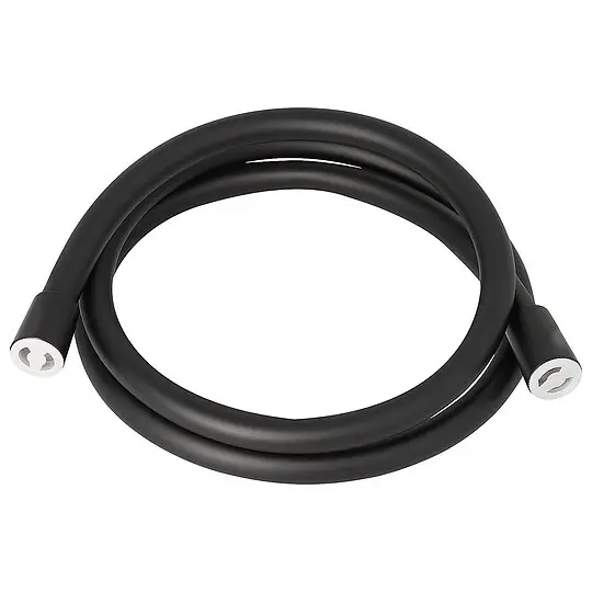 Preisreduziert Samba II Brauseschlauch Kunststoff, schwarz 1250 mm - 93 233 60