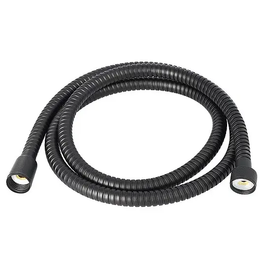 Solange Der Vorrat Reicht Samba II Brauseschlauch Metal 1250 mm, schwarz matt - 93 233 64