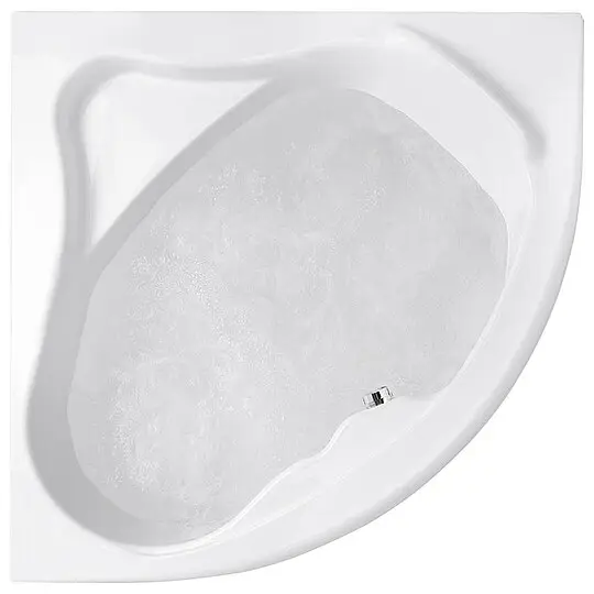 Eck-Badewanne EMBER 1350 x 400 x 1350 mm, Inhalt 230 l, Acryl, weiß - 93 968 33 Online Kaufen