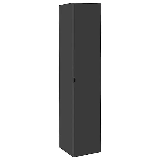 Hochschrank Serie LOSSA, 1 Tür, Anschlag rechts, anthrazit matt, 350 x 1625 x 370 mm - 93 170 14 Heißes Angebot