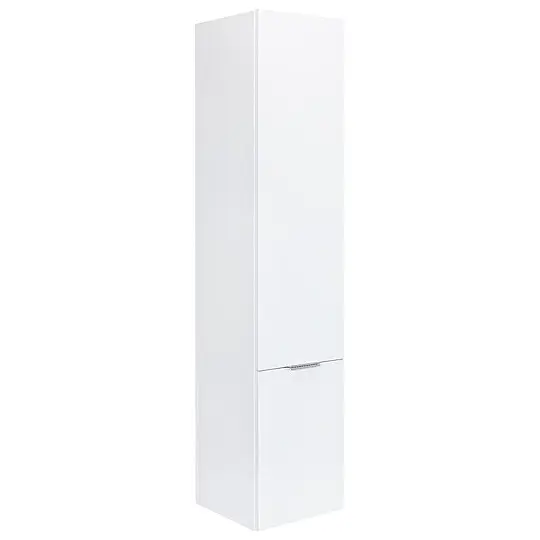 Mega-Angebot Hochschrank Serie MBF, 2 Türen, weiß Hochglanz, Anschlag rechts, 350 x 1625 x 370 mm - 93 971 73