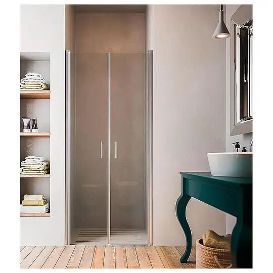 Heißes Angebot Nischentür Eloa 2.0 900 x 870-900 x 1950 mm, 6 mm Glas ETC 2 Pendeltüren - 93 177 46