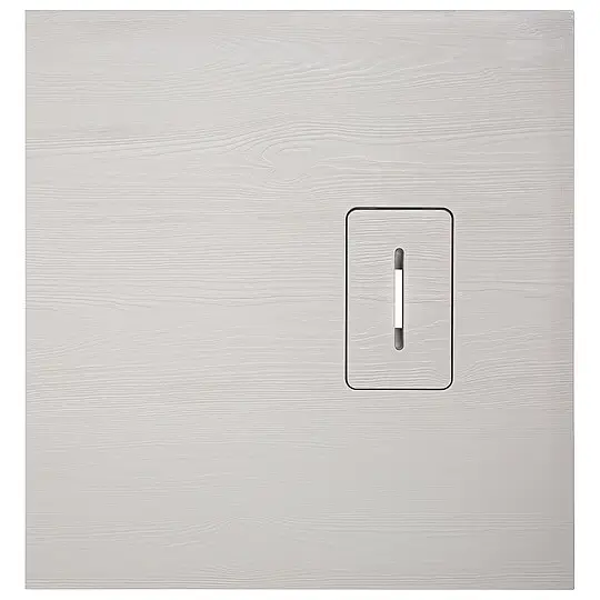 Duschwanne Lendou 900 x 35 x 900 mm, Mineralguss, mit Holzstruktur, beige matt, Ablauf 90 mm - 93 210 67 Preisknaller