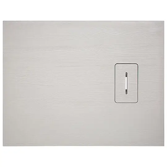 Neu Im Sortiment Duschwanne Lendou 1200 x 35 x 900 mm, Mineralguss, mit Holzstruktur, beige matt, Ablauf 90 mm - 93 210 70