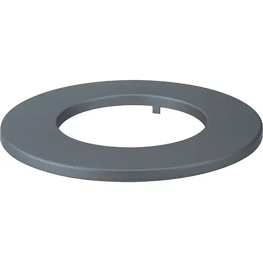Rosette Ø 150 mm, lackiert, gussgrau, Randbreite 60 mm Neu