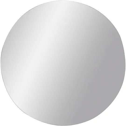 Spiegel Kvina rund ohne Befestigung, Stärke 5 mm, Kanten geschliffen, Ø 600 mm - 93 902 31 Highlight