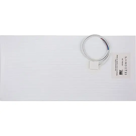 Antibeschlagfolie zum Kleben für Spiegel, Spannung 230V, Leistung 75W, 800 x 500 mm - 93 169 16 Schnäppchen