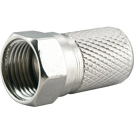 Preisreduziert F-Stecker 8,0 mm 2-er Set