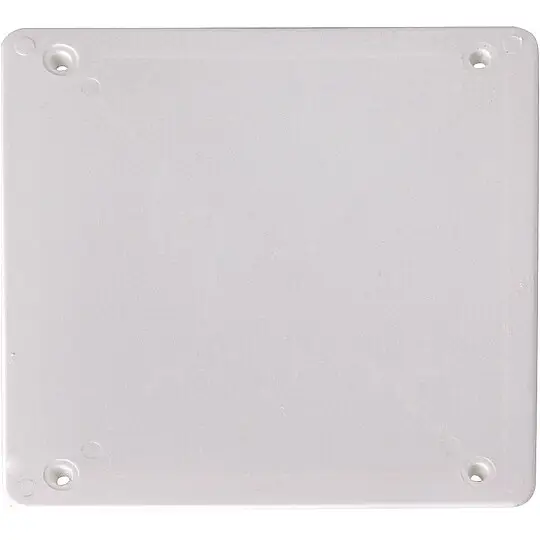 Begrenztes Angebot Ersatzdeckel Verbindungskasten weiß - 150 mm x 150 mm