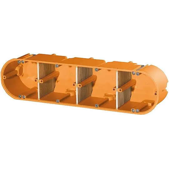 Hohlwand-Gerätedose massiv, 4-fach, Ø 68 mm - Tiefe 60 mm Abverkauf
