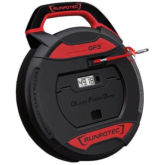 Kabeleinziehsystem GF3 mit Meterzähler für Rohr-Ø 10-50 mm - Länge 30 m Kracherpreis