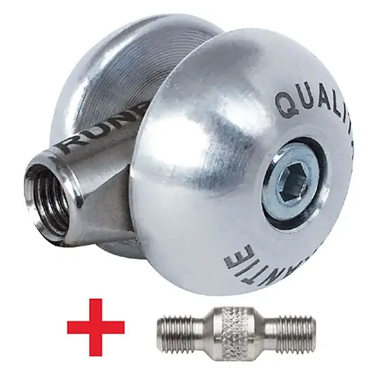 Rabatt Laufrolle Ø 50 mm mit Gewinde RTG - Ø 12 mm