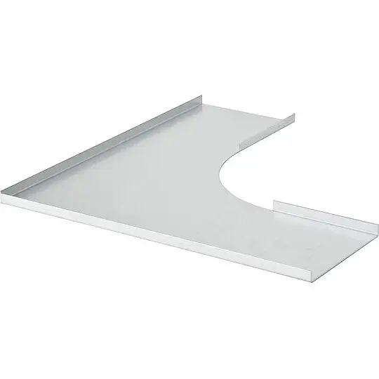 Kostenfreie Lieferung Deckel für Bogenstück DB90300 - 90°, horizontal, 306 mm