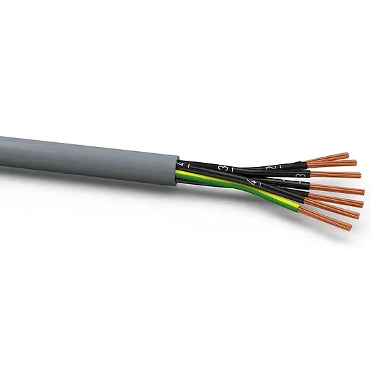 Neu Im Sortiment XBK PVC-Steuerleitung Globalflex-JZ, 5 x 1,5 mm² - grau - Rolle je 50 m
