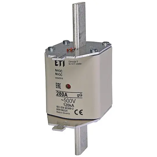 ETI NH Sicherung NH3C gG 280A/500V - 3 Stück Echt