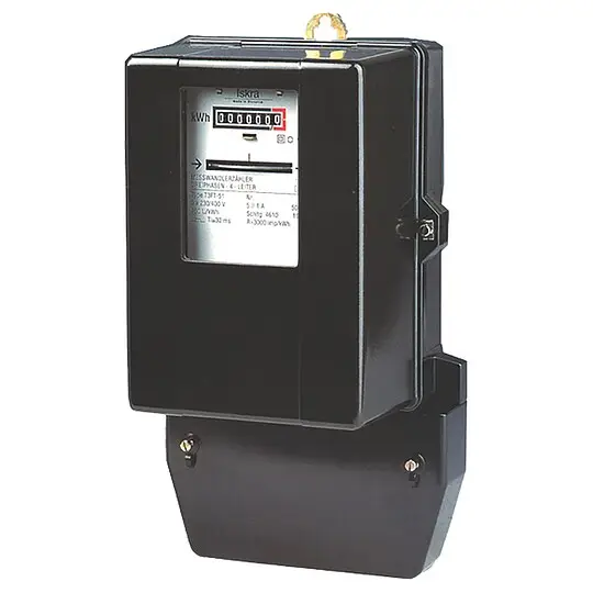 Saisonangebot KDK Drehstromzähler, 3x230/400V, 10(60)A, elektromechanisch, instandgesetzt, beglaubigt