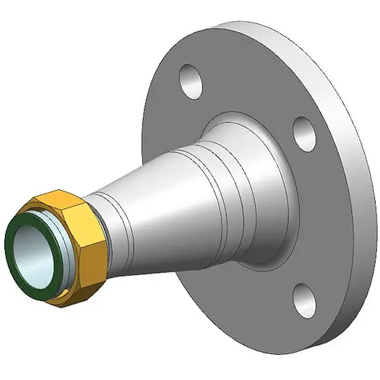 BOSCH Pumpenanschluss AP 16-2, DN 65 / PN 16 / G 1 1/2'' - 7736602763 Markenprodukt