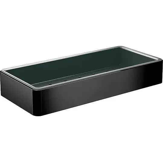 Billig Seifenkorb emco loft, schwarz, 220 x 34 x 101 mm - 054513302