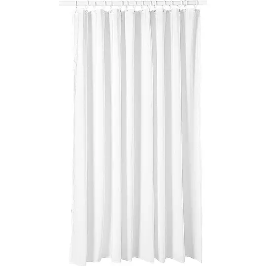 Duschvorhang Normbau, weiß, 100% Polyester, waschbar, 2.400 x 2.000 mm - 0787350019 Online Kaufen