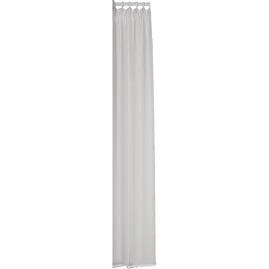 Duschvorhang Hewi Dekor 80, uni weiß, 8 Ösen, 1.200 x 2.000 mm - 801.34.V0580 Neu