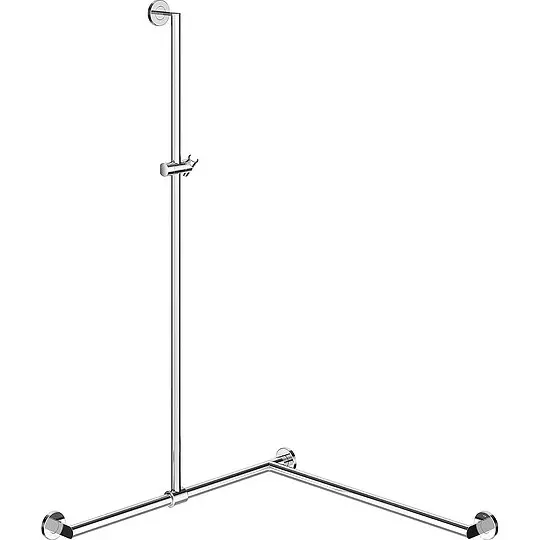 Duschhandlauf Hewi System 900, rechts, 765 x 1250 x 765 mm - 900.35.33040 Preisreduziert