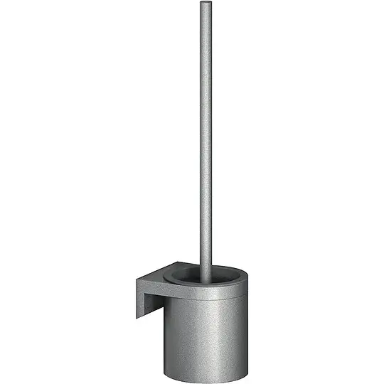 WC-Bürstengarnitur Normbau Serie Cavere aus Aluminium, Anthrazit-Metallic - 7525500095 Günstig